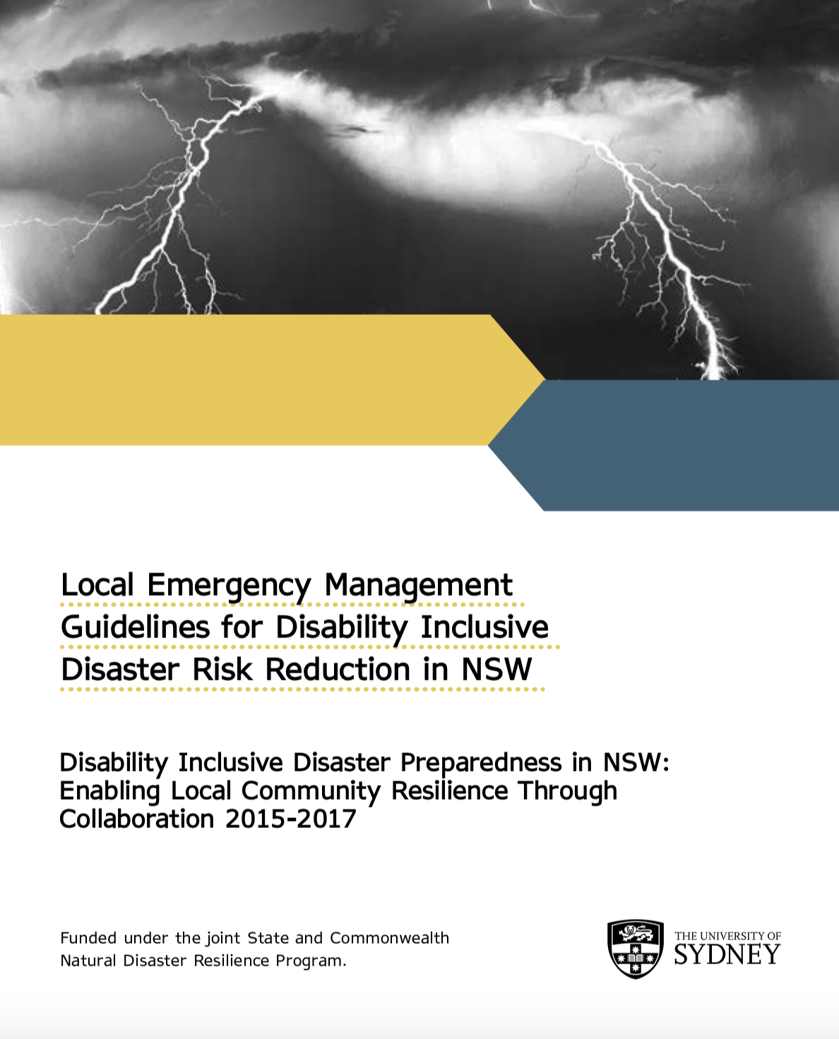 Local emergency guidelines NSW
