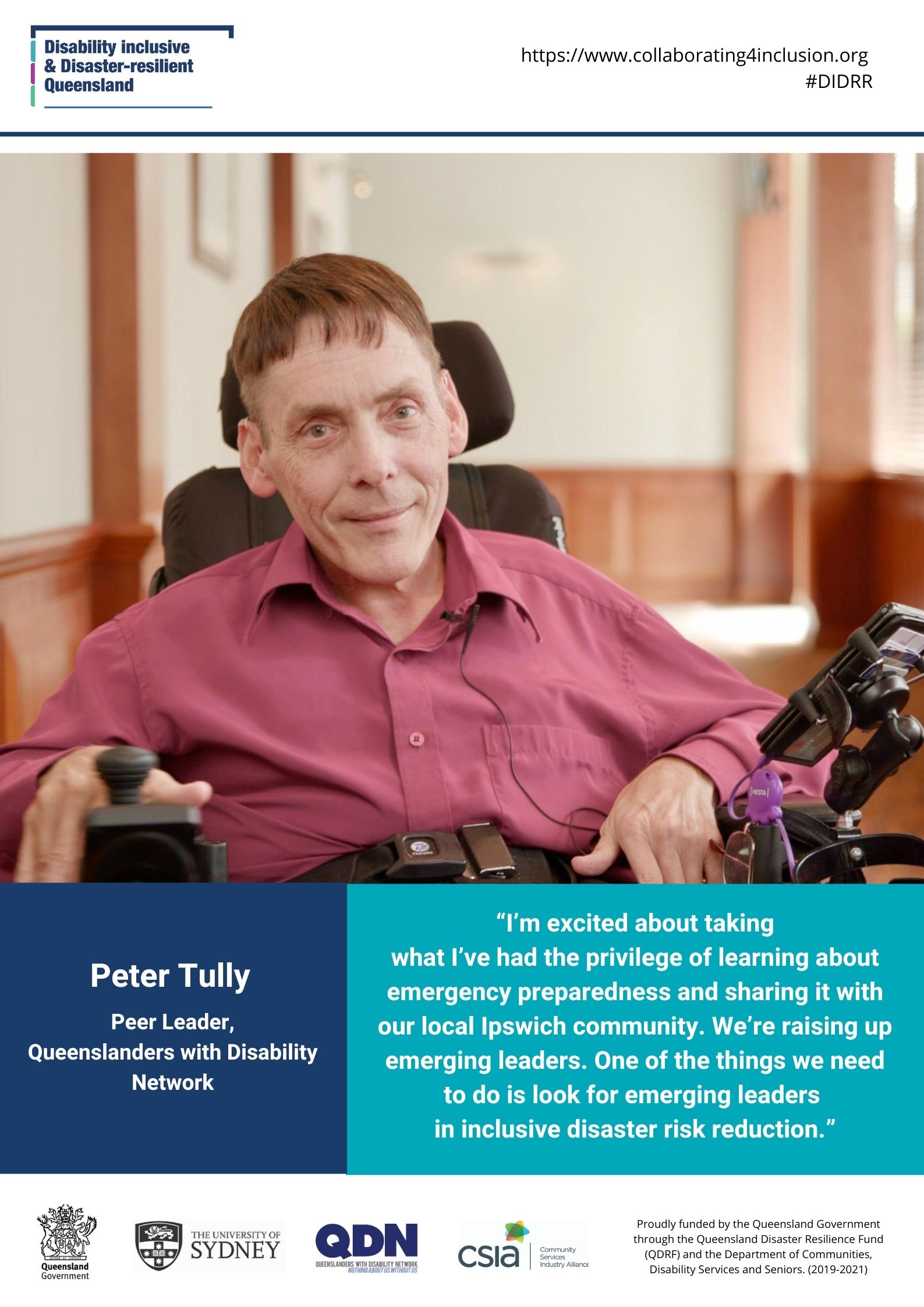 Peter Tully, 9 May 2020