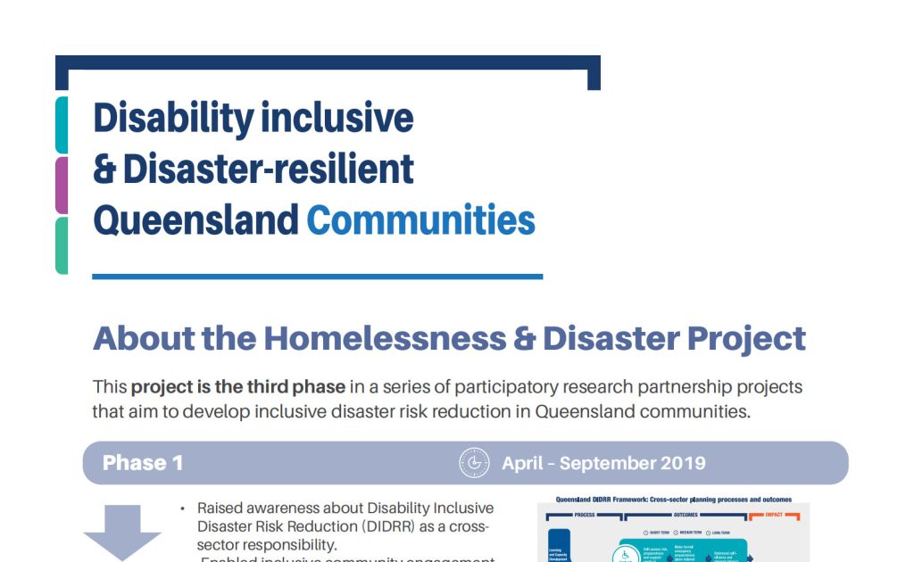Homelessness & Disaster Project Overview